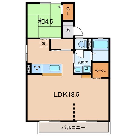 碧南中央駅 徒歩11分 2階の物件間取画像